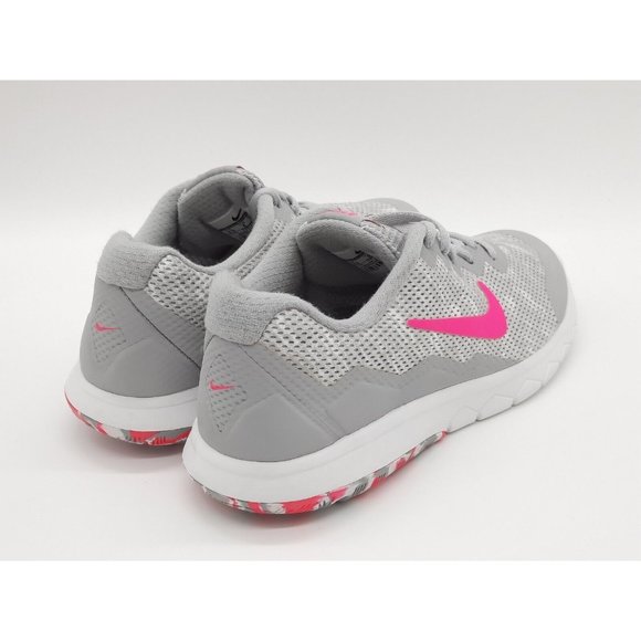 Nike Flex Experience RN4 Womens Size 6.5 Running Shoes Gray Pink 749177-102 - Picture 5 of 11